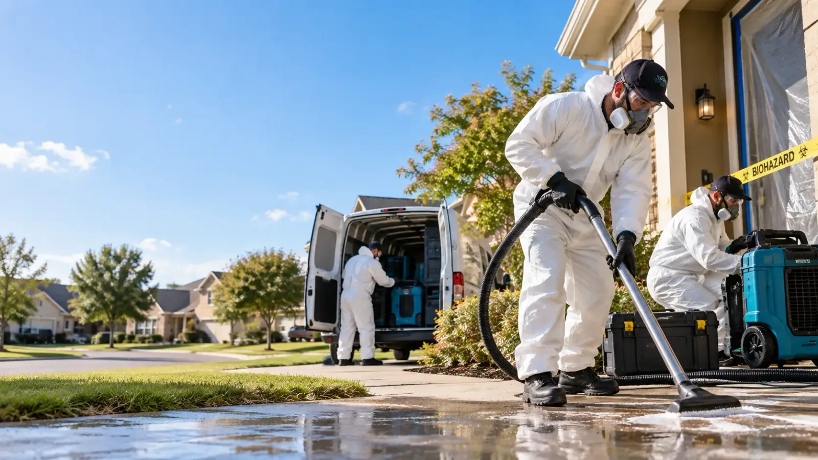 Biohazard Cleanup in Van Buren, ME